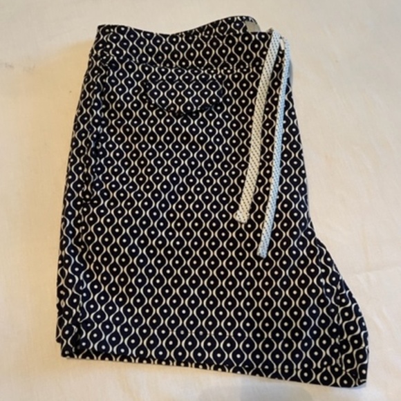 J. Crew Like-New Swim Trunks Navy/White Sz 31" - Picture 6 of 7